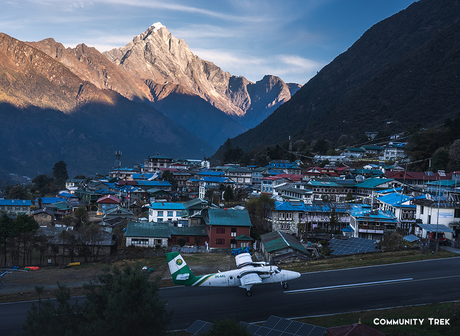 Lukla Airport. 